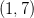 (1,7)