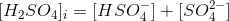 [H_2SO_4]_i=[HSO_4^-]+[SO_4^{2-}]