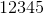 12345