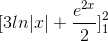 [3ln|x|+\frac{e^{2x}}{2}]_{1}^{2}