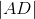 \left | AD \right |
