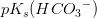pK_s(HC{O_3}^-)
