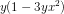 y(1-3yx^2)