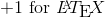 +1\text{ for }\LaTeX