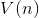 V(n)