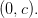 (0,c).