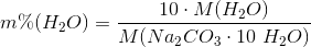 m\%(H_2O)=\frac{10\cdot M(H_2O)}{M(Na_2CO_3\cdot 10\ H_2O)}