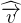 \widehat{\overrightarrow{v}}