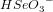 \small HSe{O_3}^-