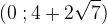 (0\; ;4+2\sqrt{7})