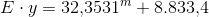 E\cdot y=32{,}3531^m+8.833{,}4