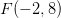 F(-2,8)