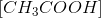 \left [ CH_3COOH \right ]