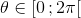 \theta \in\left [ 0\, ;2\pi \right [