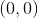 (0 ,0)