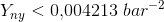 Y_{ny}<0{,}004213\; bar^{-2}