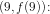 (9,f(9))\! :