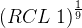 \left (RCL\; 1 \right )^{\frac{1}{9}}