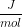 \frac{J}{mol}