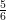 \tfrac{5}{6}