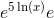 e^{5\ln(x)}e