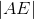 \left | AE \right |