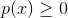 p(x)\geq 0