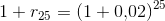 1+r_{25}=\left (1+0{,}02 \right )^{25}
