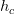 h_c