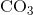 \text{CO}_3
