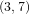 \small (3,7)