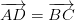 \overrightarrow{AD}=\overrightarrow{BC}