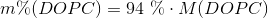 m\%(DOPC)=94\ \%\cdot M(DOPC)