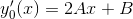 y'_0(x)=2Ax+B