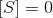 \left [ S \right ]=0