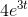 4e^{^{3t}}